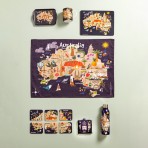 Placemat | Land Down Under | Australia | Set of 6